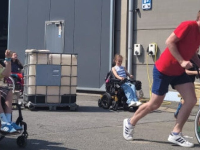 TWA-Sport en Spel on Wheels