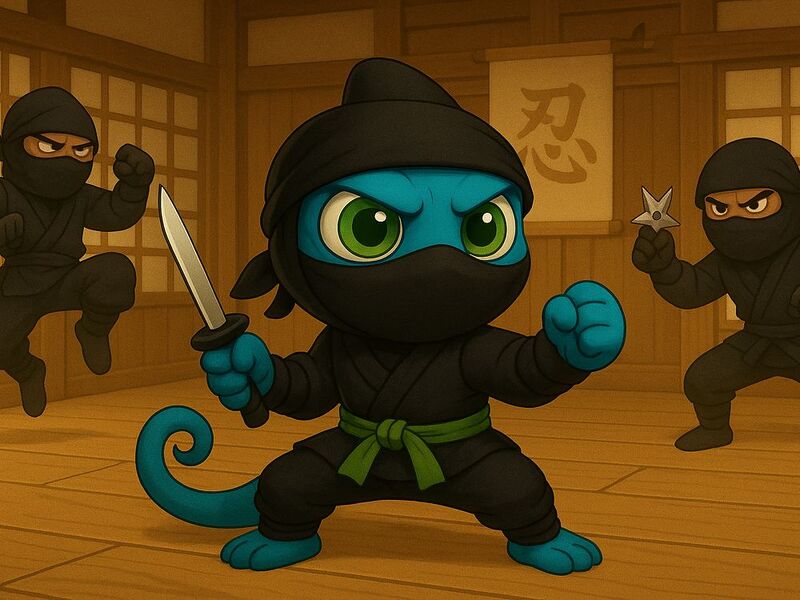 Met Tato naar de ninja-academie