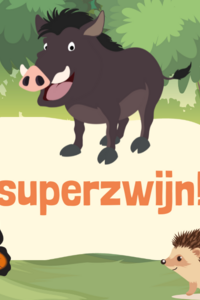 Mini Jungle Kamp: superzwijn!