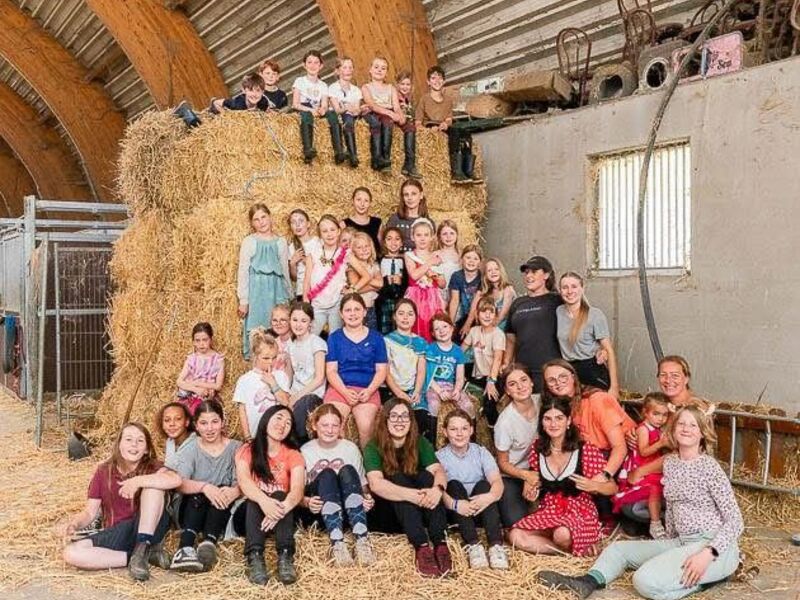 Paardrijden op Sint Anneke