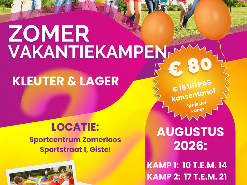 Zomervakantiekamp Alles op z'n kop & Archery fun