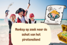 Monkey op zoek naar de schat van het pirateneiland