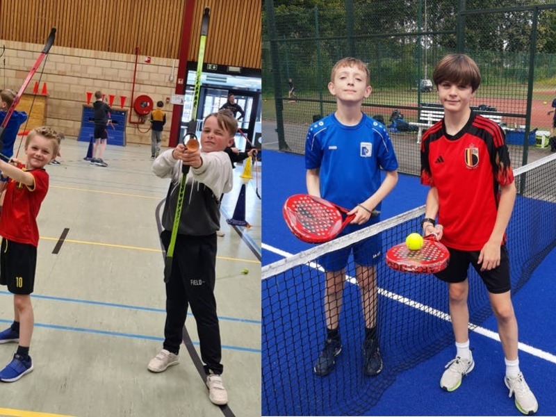 SPORT: zomer wk 2: HIT THE TARGET/PADEL & TENNIS (°2019 - °2017)