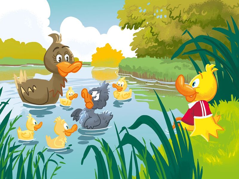 Ballie en het lelijke eendje