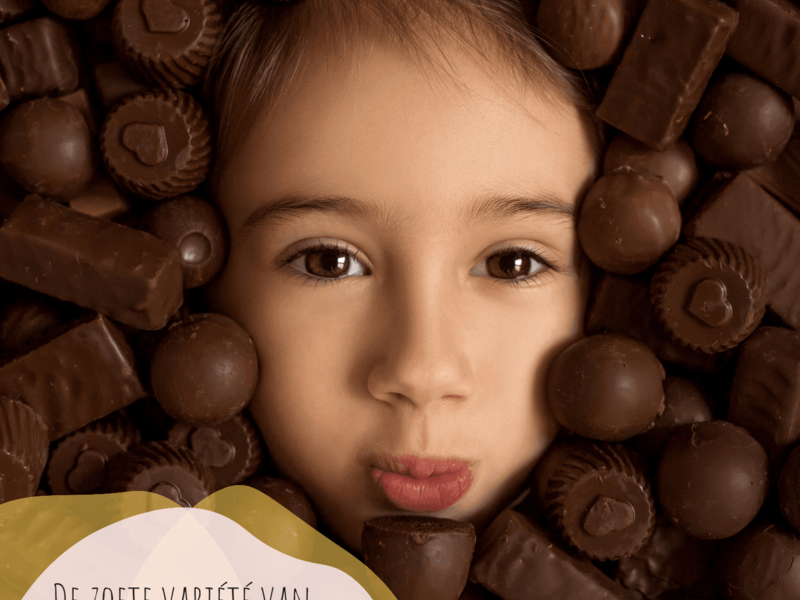 De zoete variété van de chocolatier MH