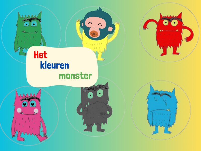 Mini Jungle Kamp: De kleurmonsters