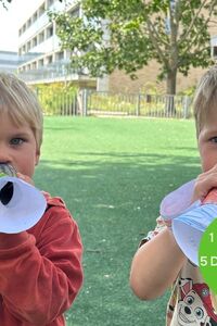 Feest in het muziekbos