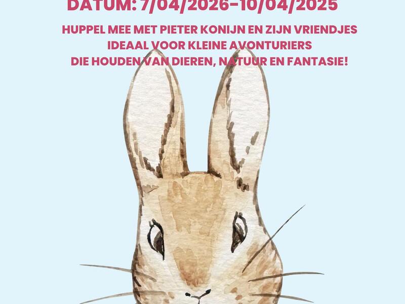 Kleuterweek - Spring mee met Pieter Konijn