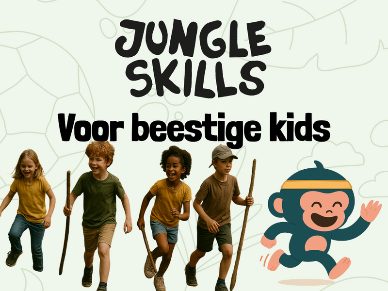 Jungle skills voor beestige kids