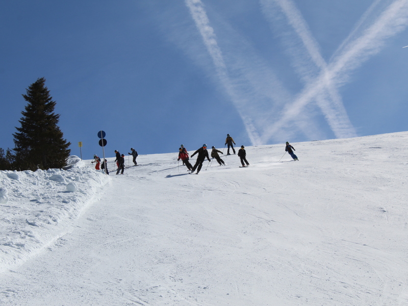 Skiplezier in Hochkössen - Steinplatte