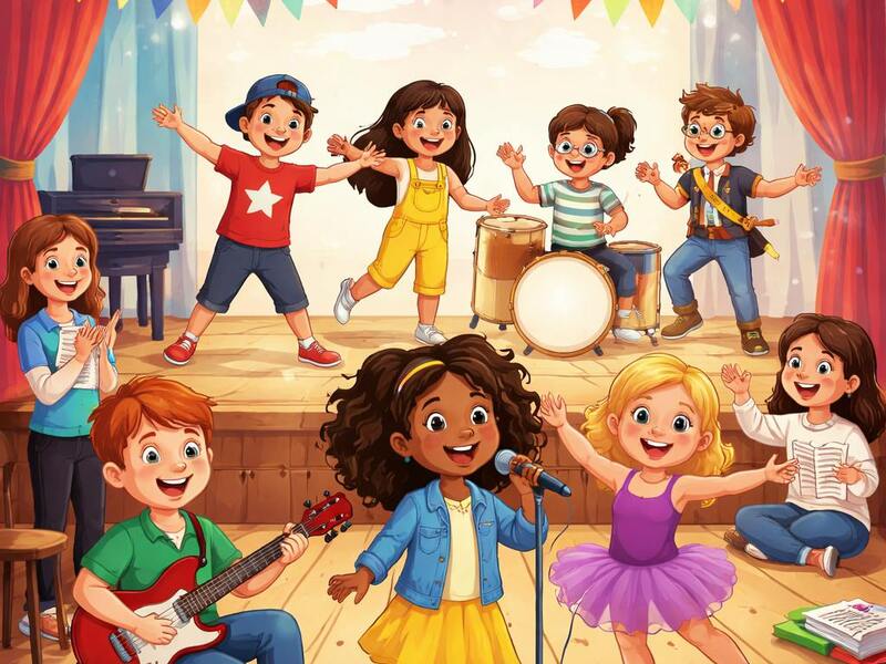 Workshop Musical voor kinderen van °2016 tot 2020 i.s.m. Muzische Workshops - DAG