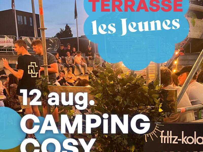 Terrasse les Jeunes, Summer Garden