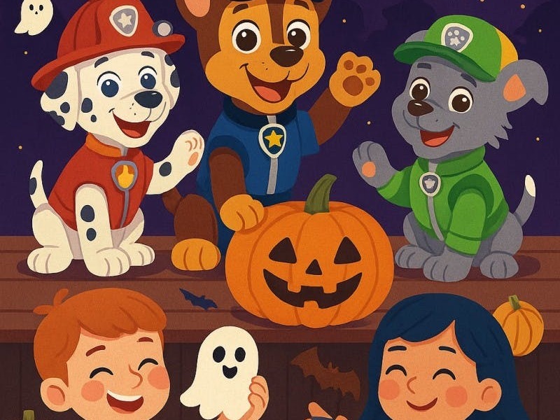 Paw Patrol's Halloween Feestje