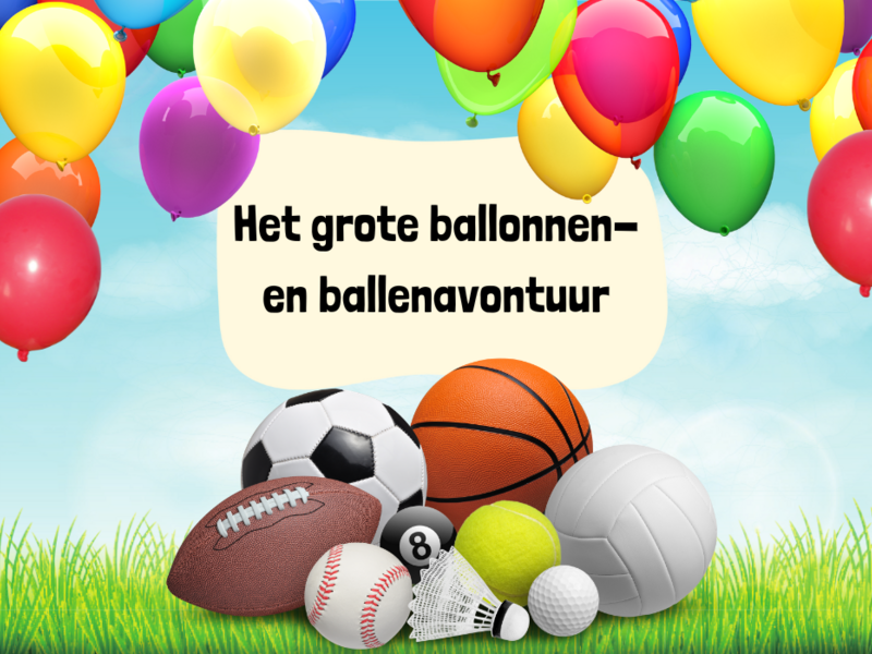 Het grote ballonnen en ballen avontuur