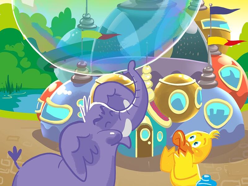 De grote Bellenblaaswedstrijd