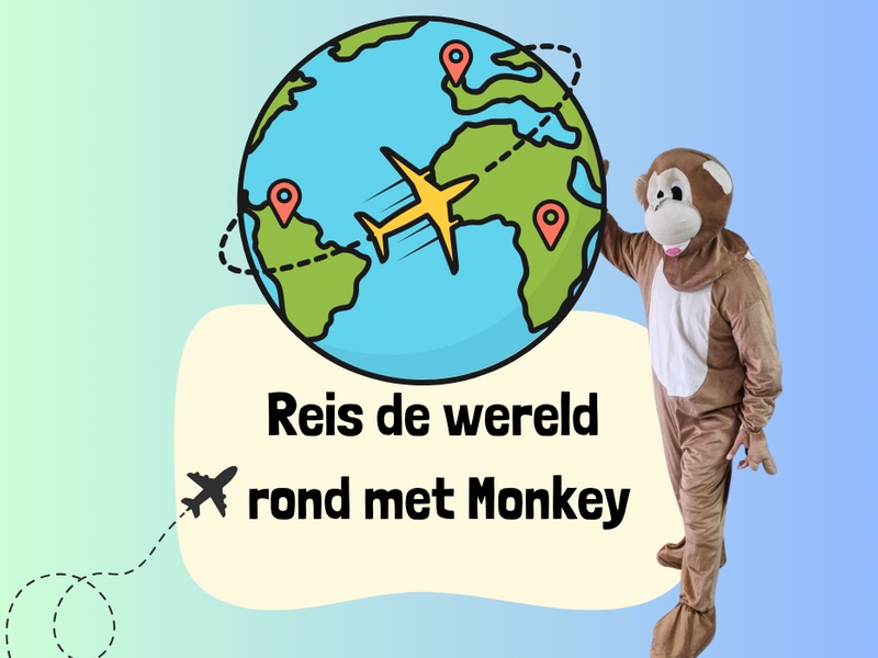 Reis de wereld rond met Monkey