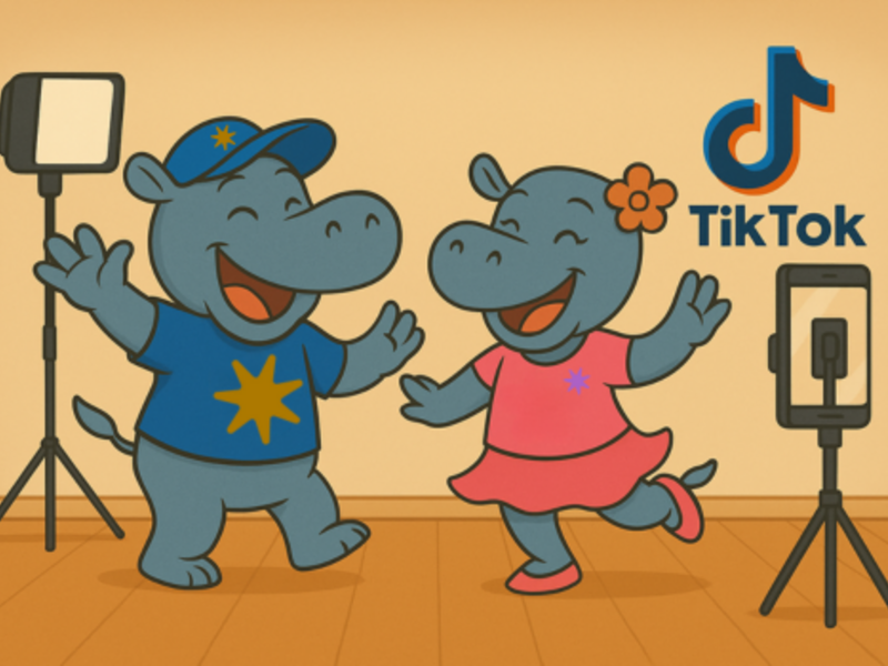 Maak een TikTok reeks met Nilo en Nila