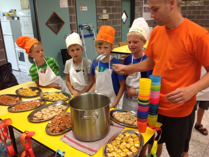 Cheffi en Kokki aan het fornuis