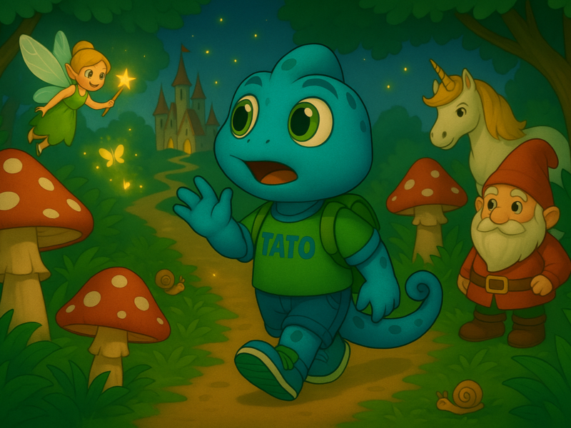 Op verkenning in het sprookjesbos