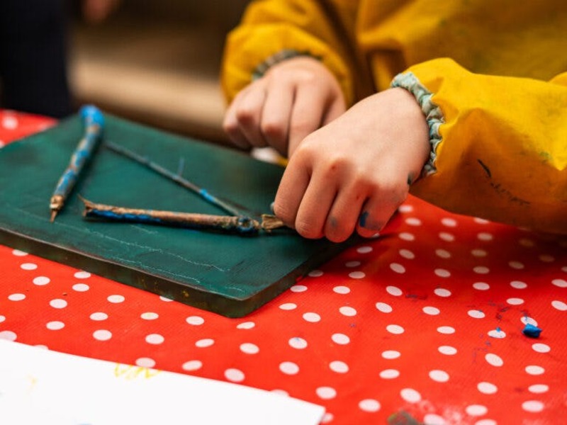 Gestolen stokjes kamp