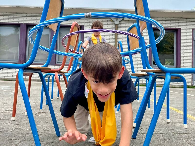 Mini-architecten - De Regenboog - Wondelgem