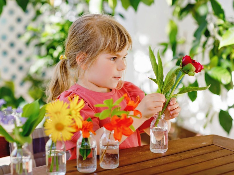 Creatief bloemschikken voor kinderen van °2014 tot 2019 met Emily Van Nooij - VM