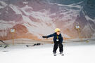 Indoor snowboard in SnowWorld Antwerpen
