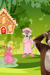 Monkey in de sprookjesjungle