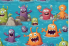 zwemkamp: zeemonsters op stap