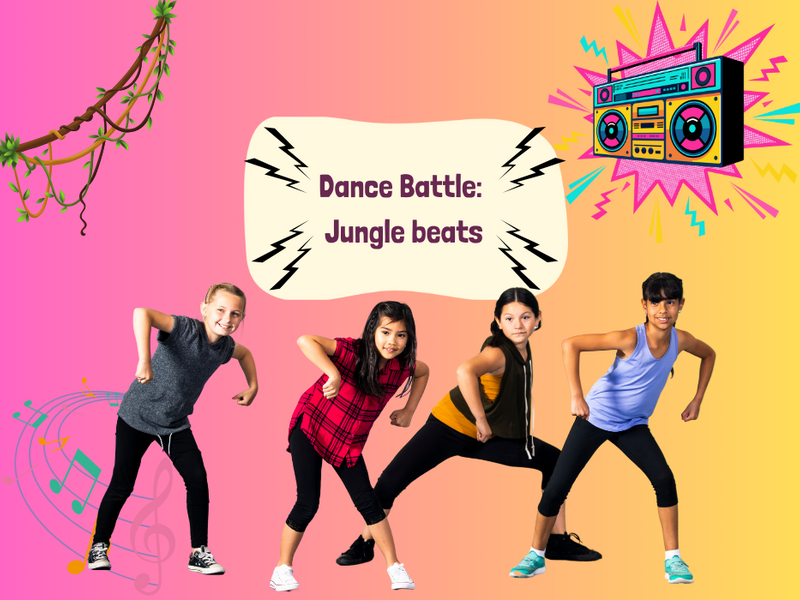 Dance battle: jungle beats