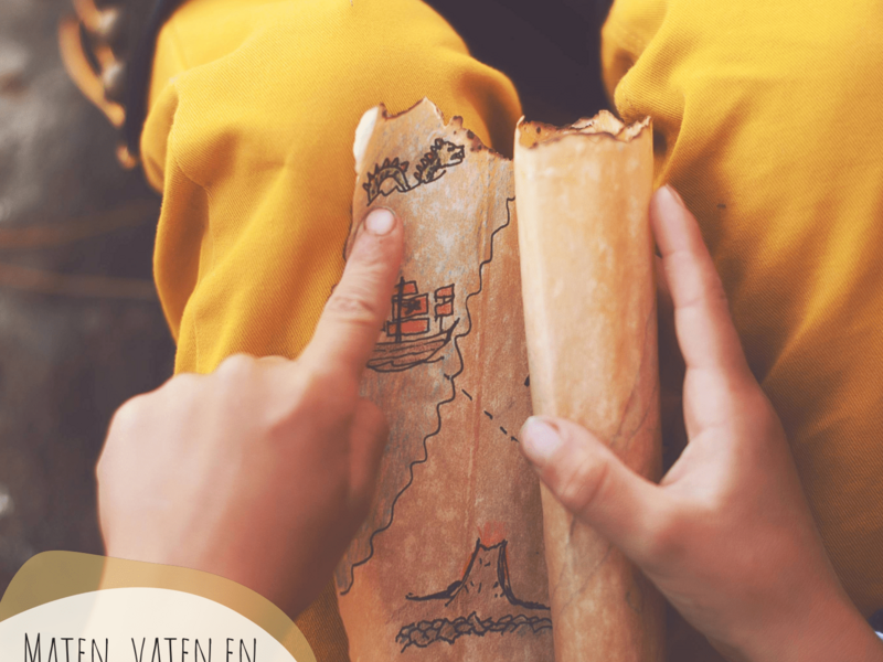 Maten, vaten en een houten been MH