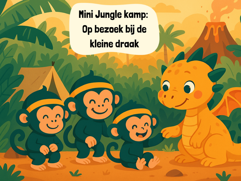 Mini Jungle Kamp: Op bezoek bij de kleine draak