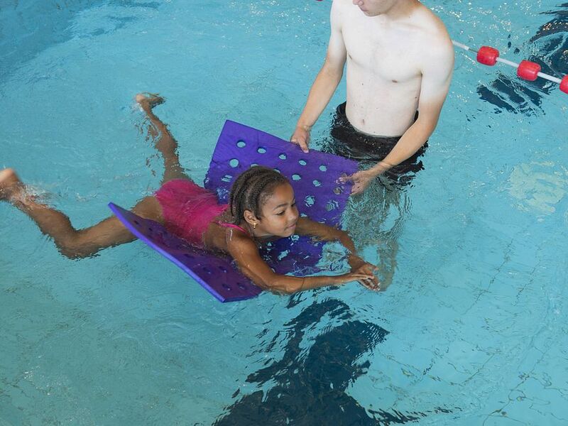 Ervaringssportkamp met zwemmen