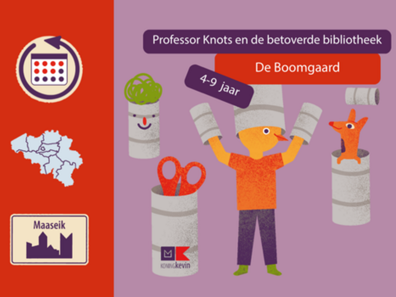 Professor Knots en de betoverde bibliotheek