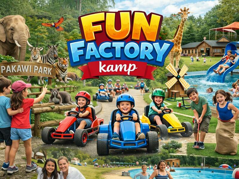Activak jeugdvakanties – Fun Factory (6-12 jaar)