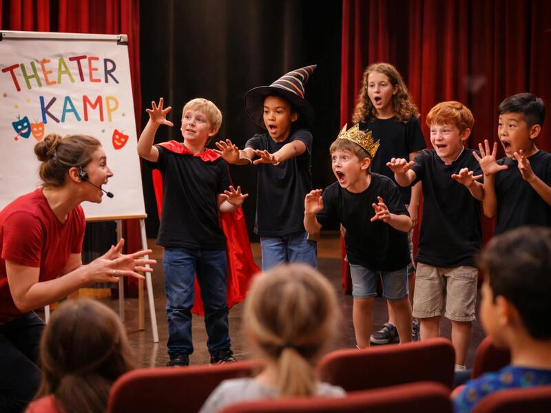 Theaterkamp voor kinderen van °2014 tot 2019 i.s.m. Cirque Totale - DAG
