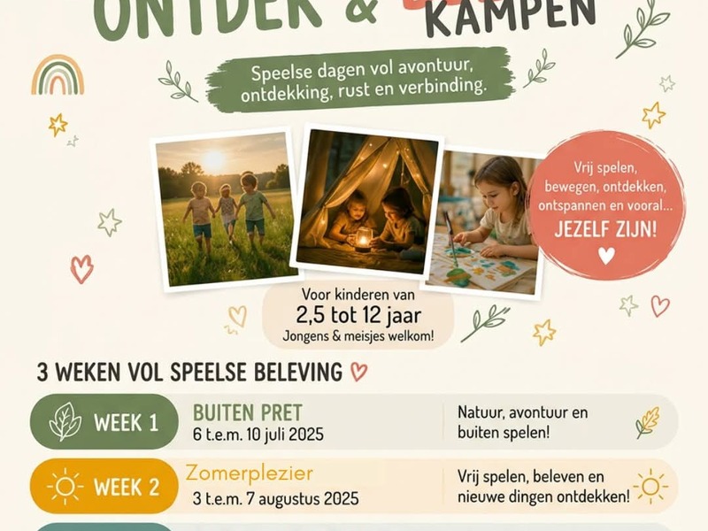 Ontdek & Beleef kamp