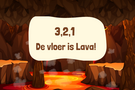 3,2,1 De vloer is Lava!