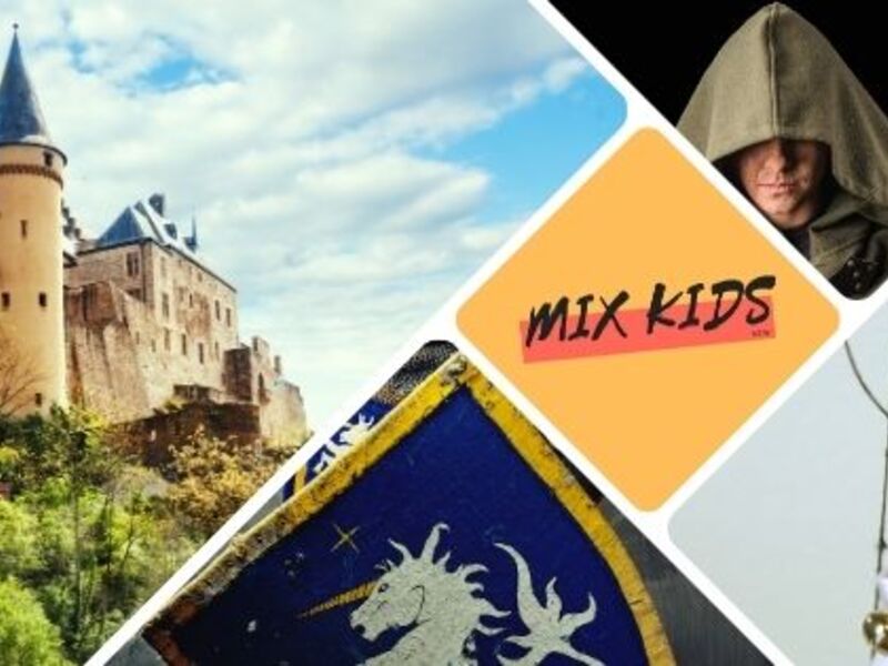 Kleine ontdekkers in het grote kasteel