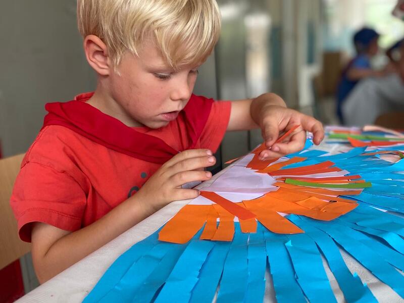 Knutselkamp: Kleurenchaos (kleuters) - Sancta Maria (Wijkschool) - Gentbrugge