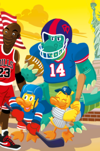 Ballie gaat naar Amerika