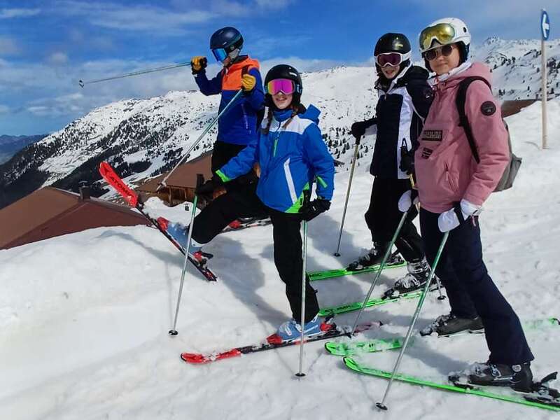 Snowboarden in Passo del Tonale