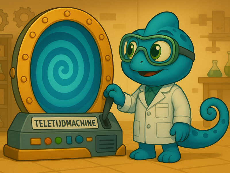 Tato en de teletijdmachine