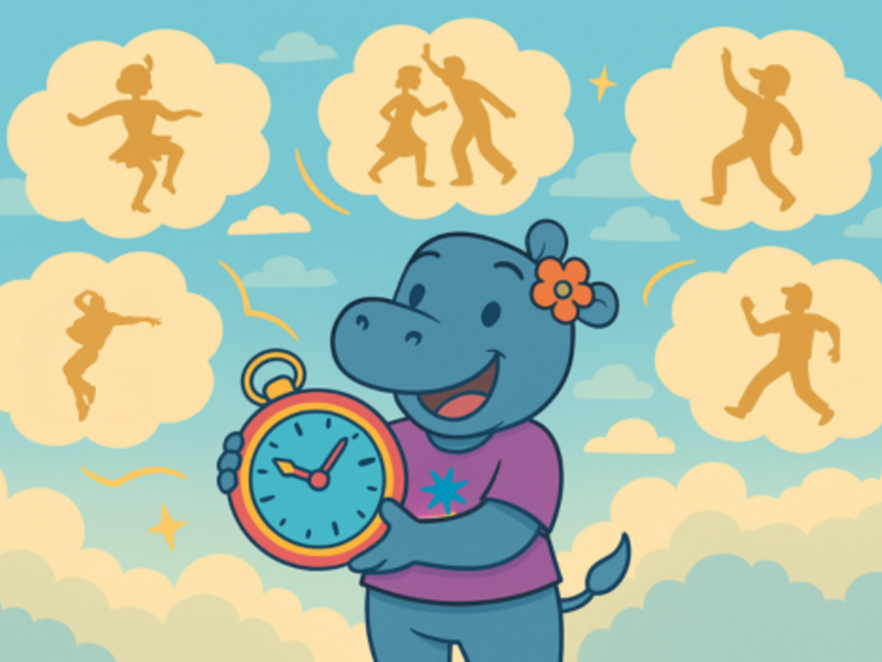 Nila op ontdekking met de teletijdsmachine