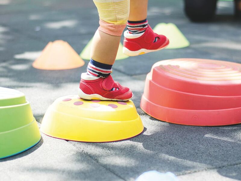 Balanceren op één been