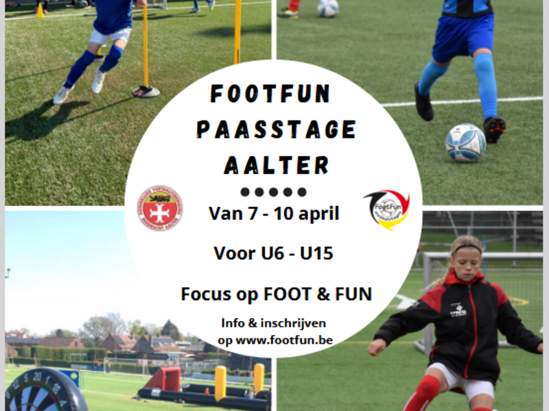 Pasen Outdoor Voetbalstage  Aalter 2026