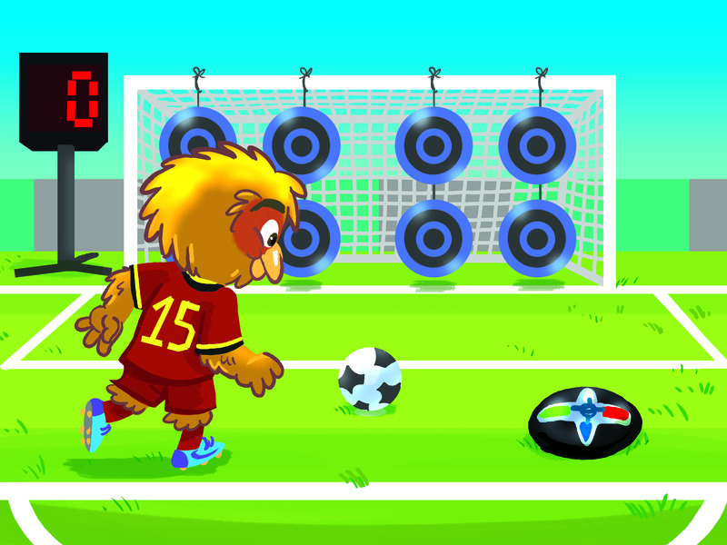 Balalaika test zijn voetbalskills