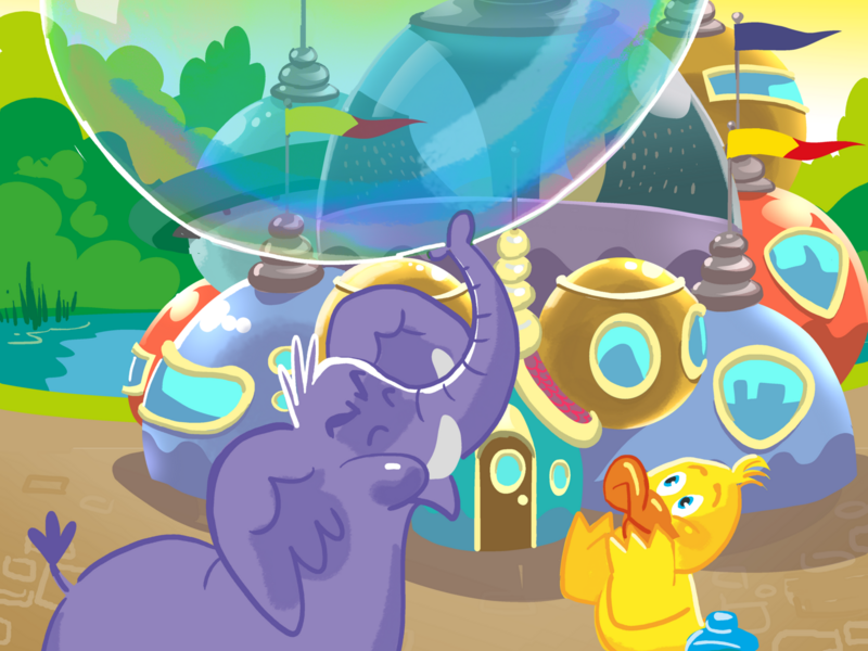 De grote Bellenblaaswedstrijd