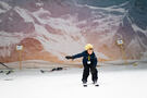 Indoor snowboard in SnowWorld Antwerpen