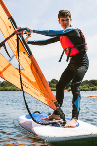 Windsurfen en watergames